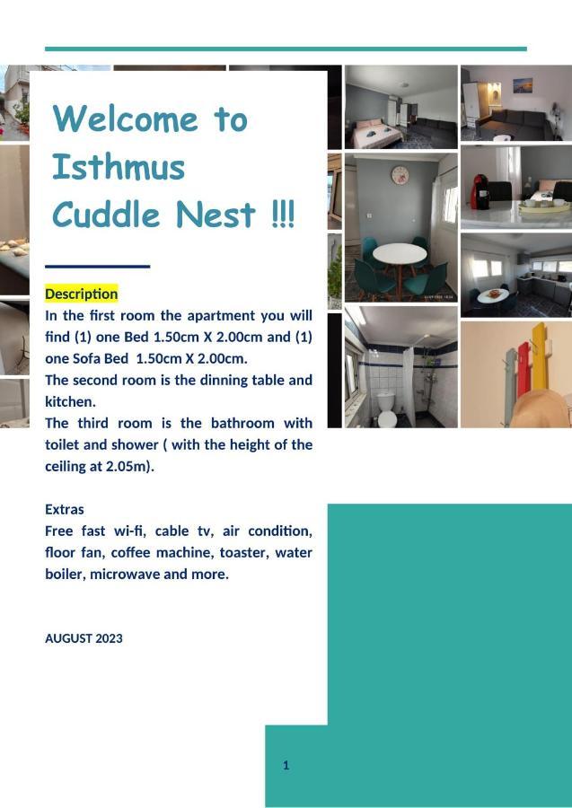 Isthmus Cuddly Nest Appartement Isthmia Buitenkant foto
